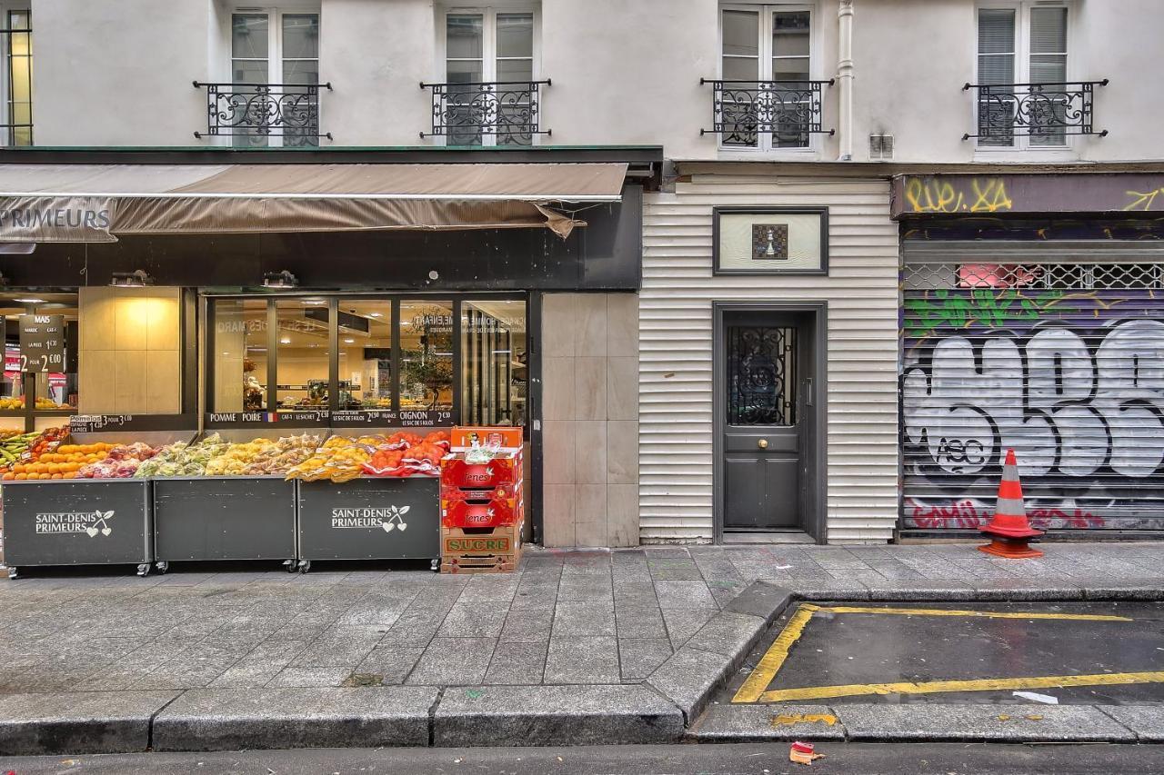 Stylish Mezzanine Studio In The Heart Of Paris 3F Eksteriør billede