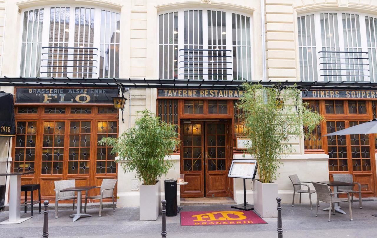 Stylish Mezzanine Studio In The Heart Of Paris 3F Eksteriør billede