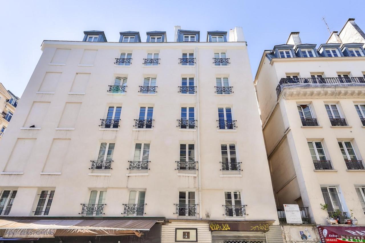 Stylish Mezzanine Studio In The Heart Of Paris 3F Eksteriør billede